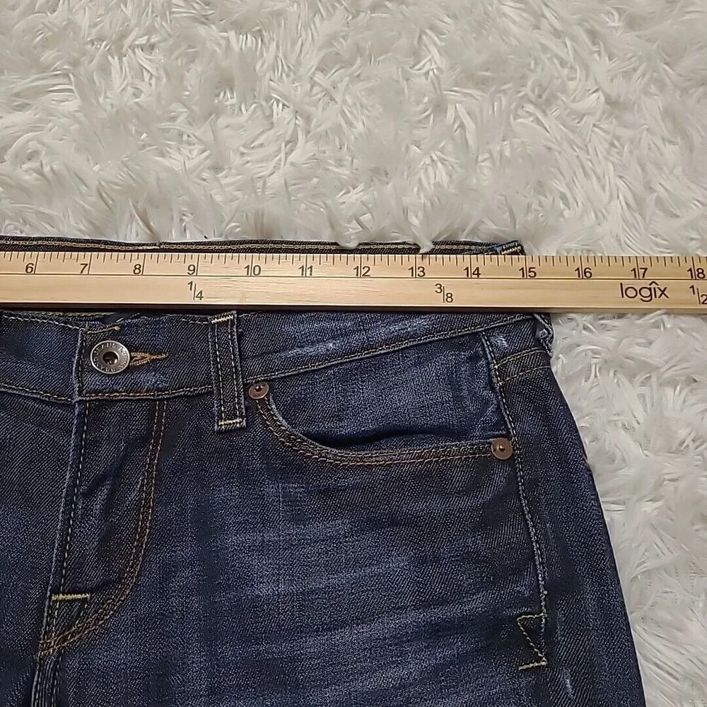 Lucky Brand Women's Zoe Skinny Jeans Size 6/28 Regular Dark Wash Low Rise - Picture 13 of 15